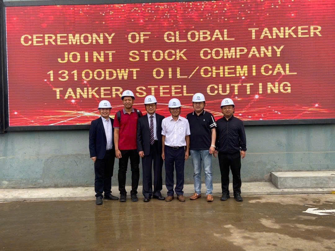 Tham Dự Lễ Cắt Thép (Steel Cutting Ceremony) Tàu GT Dragon 13,100DWT Tại Nhà Máy Zhoushan Ningshing, Trung Quốc